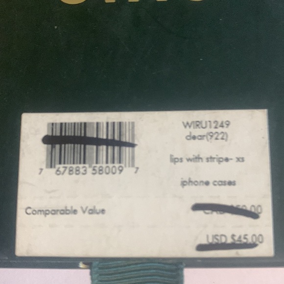 Kate Spade iPhone case for XS and X - Picture 7 of 7